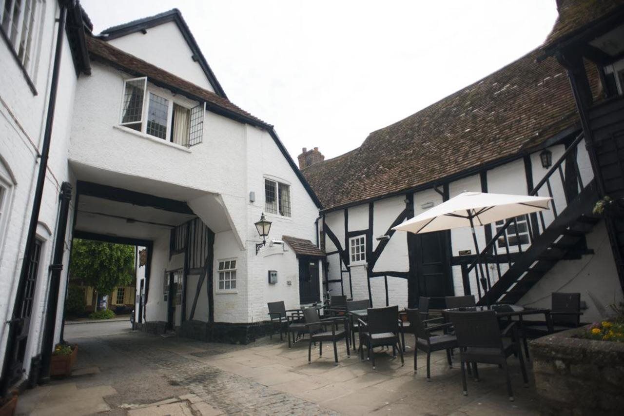 George Hotel Dorchester On Thames Buitenkant foto
